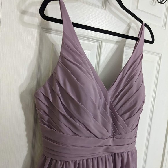 Christina Wu Collection Formal Thistle Sleeveless Prom Wedding Dress - size 18 - Picture 6 of 11